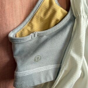 Lululemon Tank top with sports bra, runner back